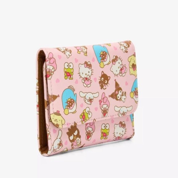 Loungefly Handbags - NWT Loungefly Hello Kitty & Friends Sweet Treats Mini Flap Wallet